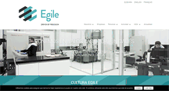 Desktop Screenshot of egile.es
